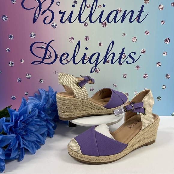 ASHLYN PURPLE ESPADRILLES - Picture 1 of 12